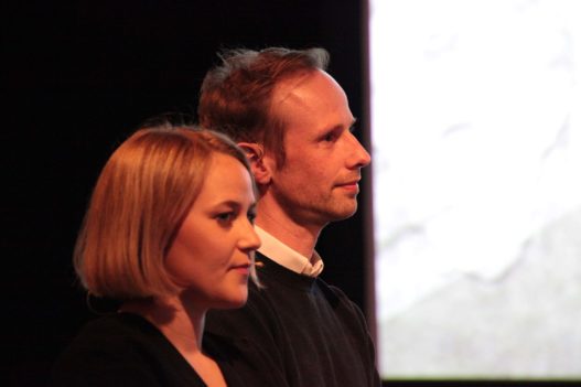 Sophie Wittmann und Robert Rüf bei TURN ON Architektur Festival